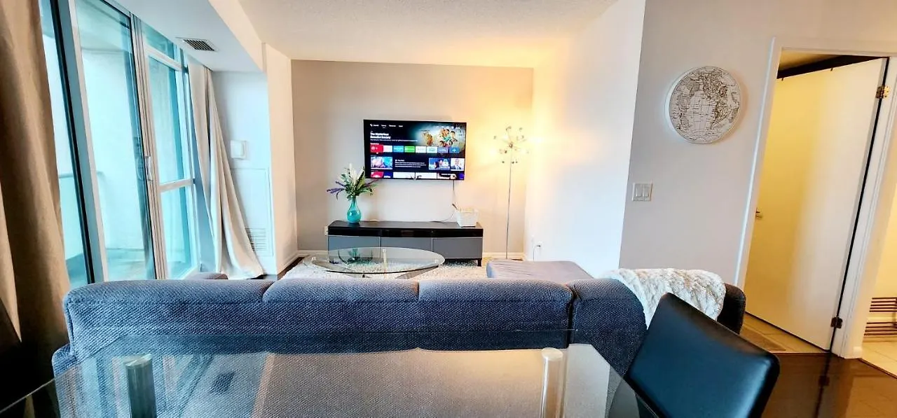 公寓 Lakefront Living Downtown Toronto - Free Parking, Gym, Indoor Pool 加拿大